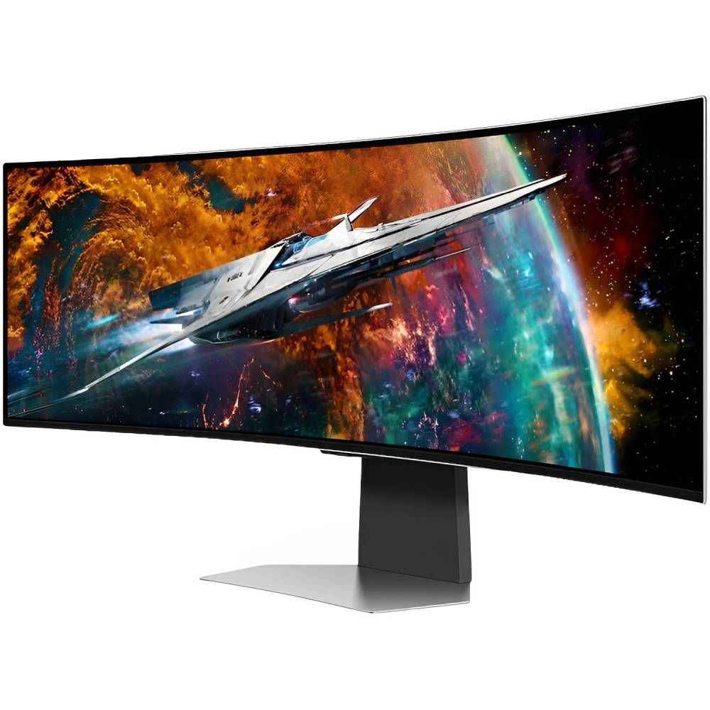 Monitor Samsung Odyssey G9 OLED LS49CG954SNXZA DQHD 49" Curvo foto 2