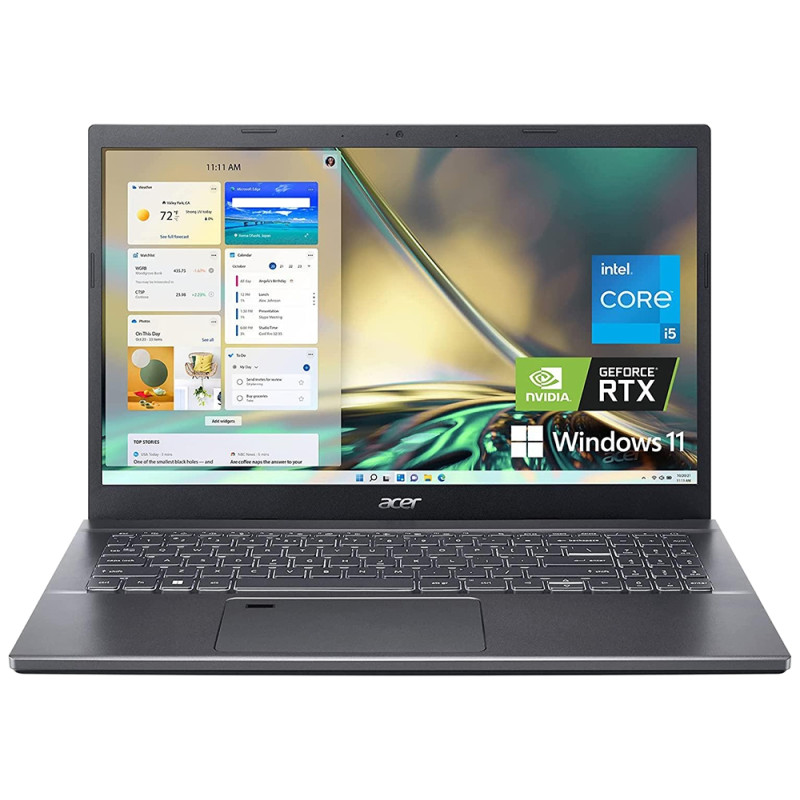 Notebook Acer A515-57G-58R7 Intel Core i5 3.3GHz / Memória 8GB / SSD 512GB / 15.6" / Windows 11 / RTX 2050 4GB