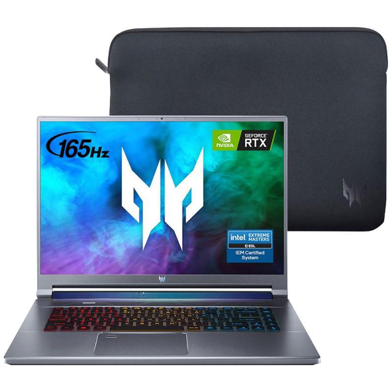 Notebook Acer PT516-51S-70TP Intel Core i7 2.3GHz / Memória 16GB / SSD 512GB / 16" / Windows 10 / RTX 3060 6GB