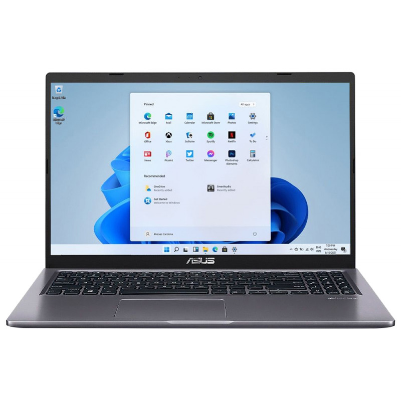 Notebook Asus X515JA-212.V15BB Intel Core i3 1.2GHz / Memória 8GB / SSD 256GB / 15.6" / Windows 11