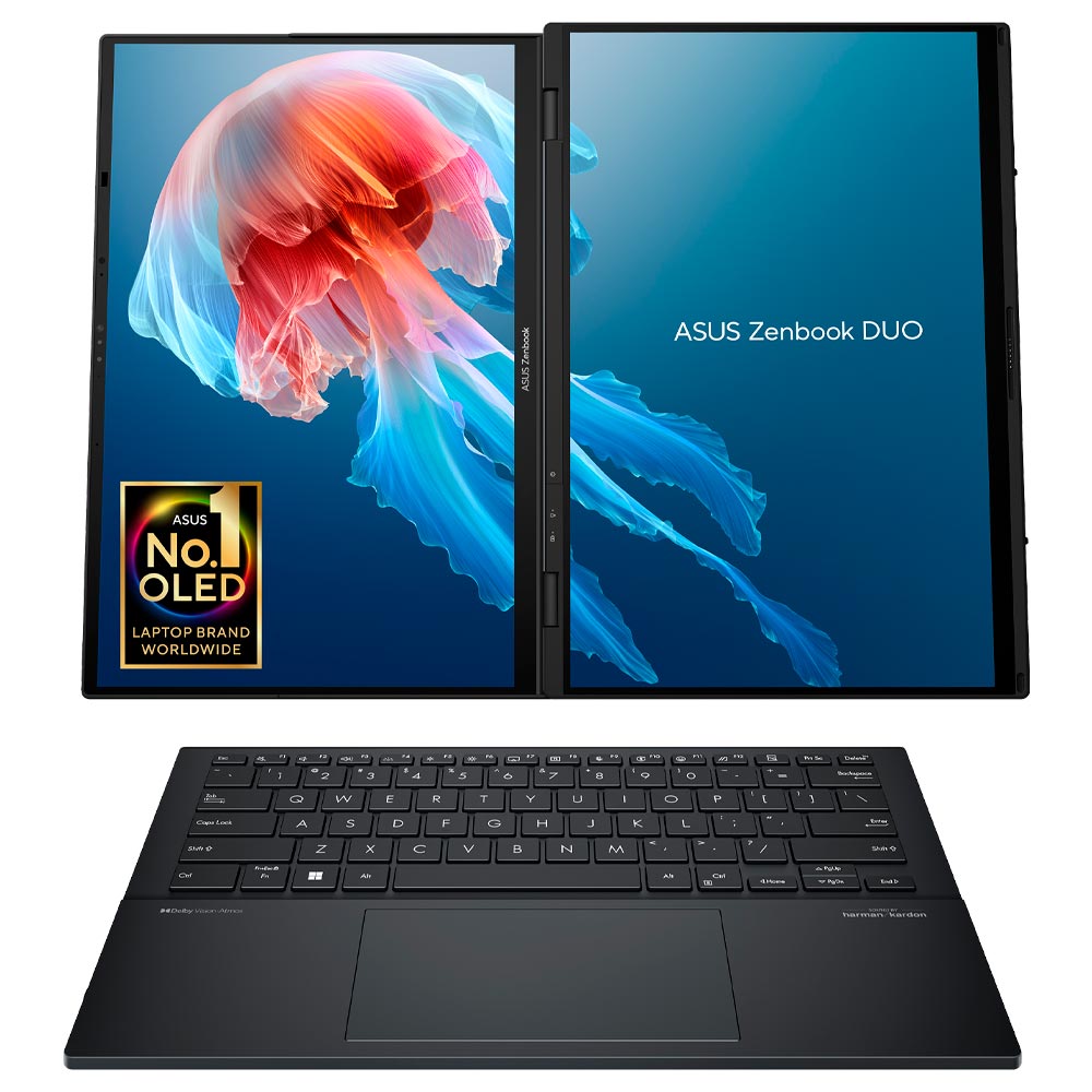 Notebook Asus ZenBook Duo UX8406MA-DS76T Intel Core Ultra 7 1.4GHz / Memória 16GB / SSD 1TB / 14" / Windows 11 foto 1