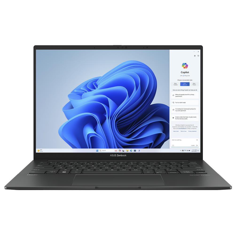 Notebook Asus ZenBook Q415MA-U5512 Intel Core Ultra 5 1.2GHz / Memória 8GB / SSD 512GB / 14" / Windows 11