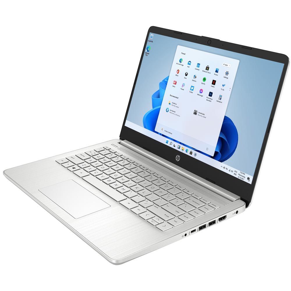Notebook HP 14-FQ1025NR AMD Ryzen 5 2.1GHz / Memória 8GB / SSD 256GB / 14" / Windows 11 foto 2