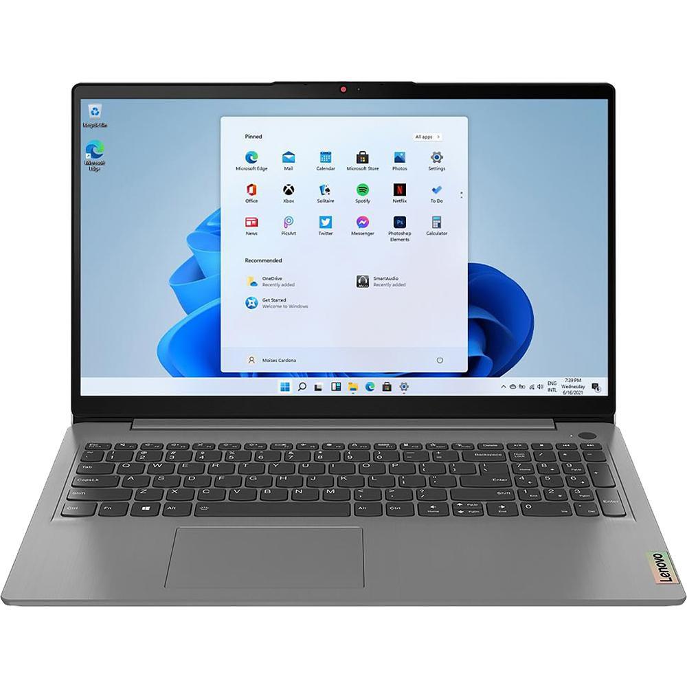 Notebook Lenovo IdeaPad 3 82RK00BEUS Intel Core i5 1.3GHz / Memória 8GB / SSD 256GB / 15.6" / Windows 11