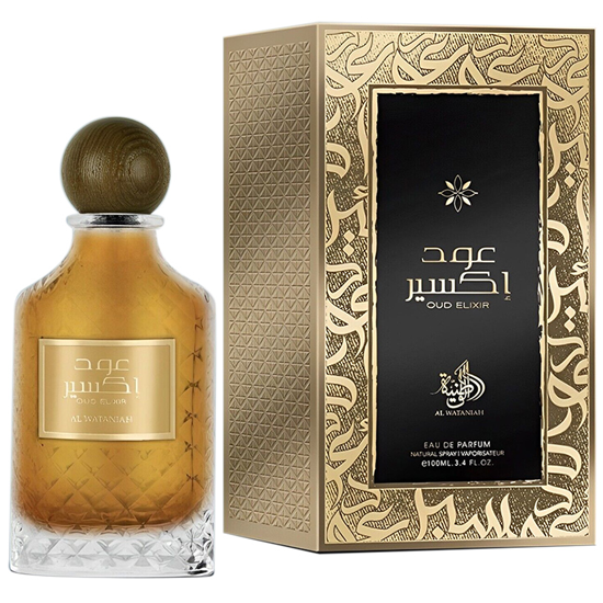 Perfume Al Wataniah Oud Elixir Eau de Parfum Unissex 100ML