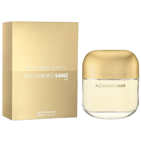 Perfume Alejandro Sanz Mi Acorde Eres Tú Ella Eau de Toilette Feminino 80ML