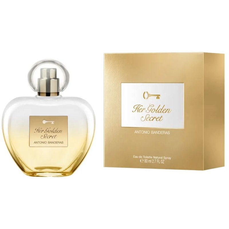 Perfume Antonio Banderas Her Golden Secret Eau de Toilette Feminino 80ML foto 2