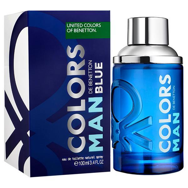 Perfume Benetton Colors Man Blue Eau de Toilette Masculino 100ML foto 2