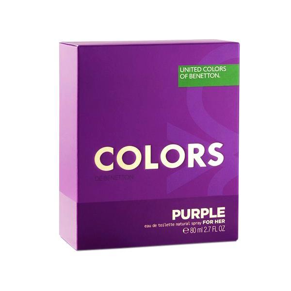 Perfume Benetton Colors Purple Eau de Toilette Feminino 80ML foto 1