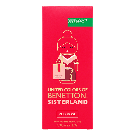 Perfume Benetton Sisterland Red Rose Eau de Toilette Feminino 80ML foto 1