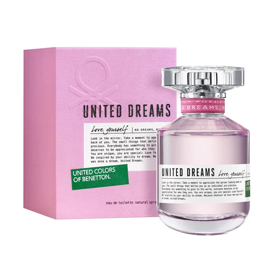 Perfume Benetton United Dreams Love Yourself Eau de Toilette Feminino 50ML foto 1