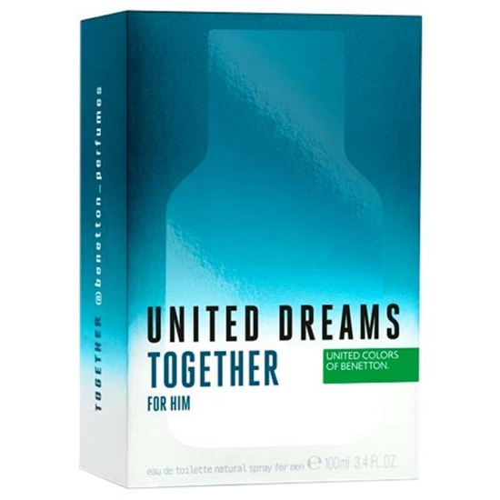 Perfume Benetton United Dreams Together For Him Eau de Toilette Masculino 100ML foto 1