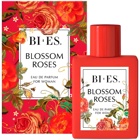 Perfume Bi-Es Blossom Roses Eau de Parfum Feminino 100ML foto principal
