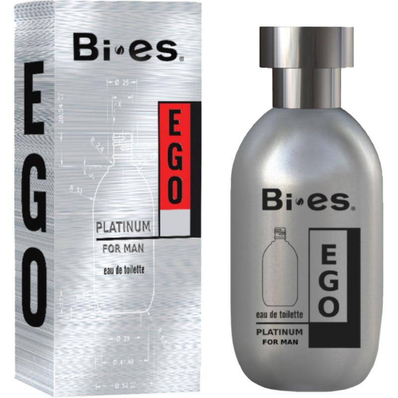 Perfume Bi-Es Ego Platinum Eau de Toilette Masculino 100ML foto 1