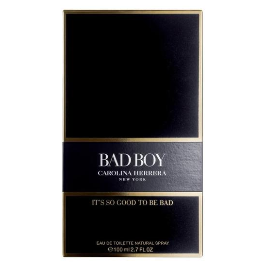 Perfume Carolina Hererra Bad Boy Eau de Toilette Masculino 100ML foto 1