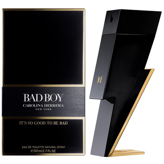 Perfume Carolina Hererra Bad Boy Eau de Toilette Masculino 50ML foto 2