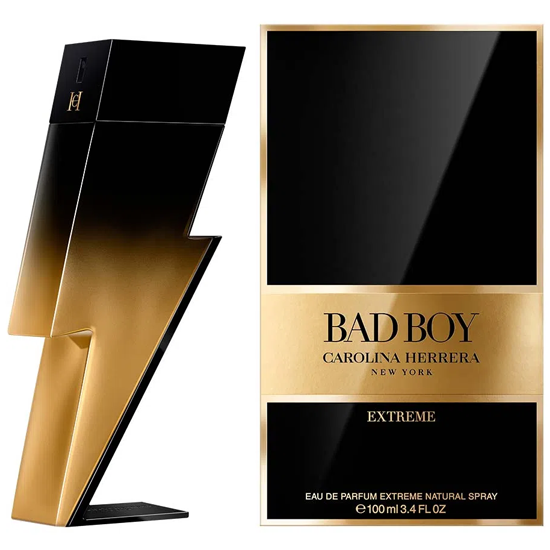 Perfume Carolina Hererra Bad Boy Extreme Eau de Parfum Masculino 100ML foto 2