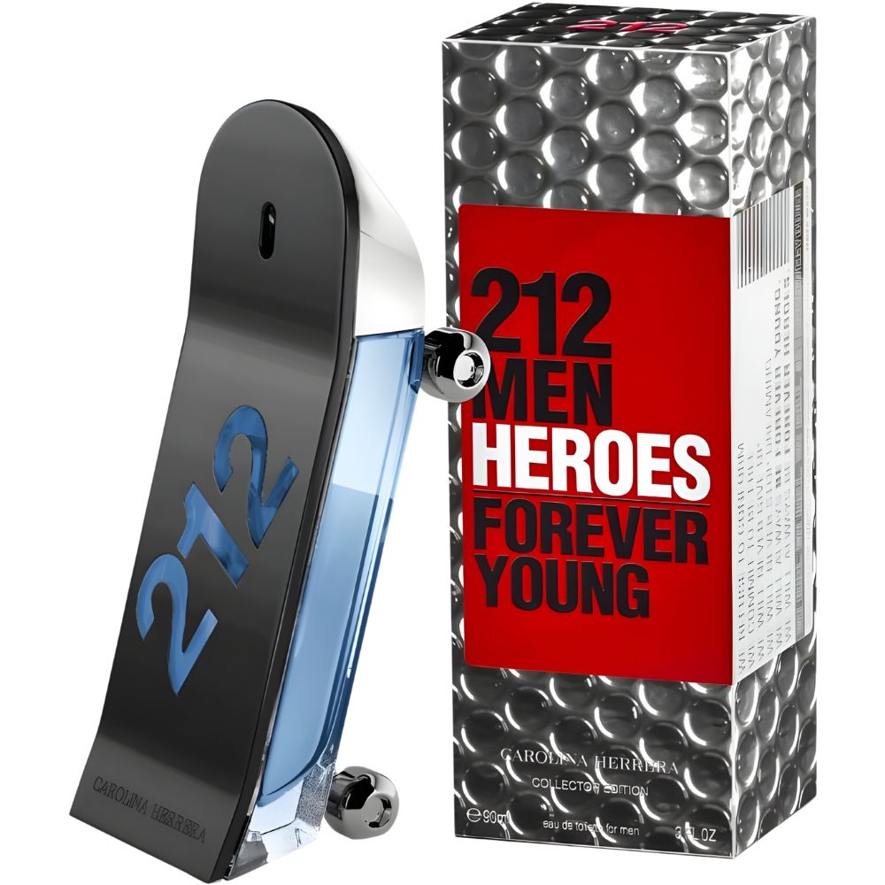 Perfume Carolina Herrera 212 Men Heroes Laundry Eau de Toilette Masculino 90ML foto 1