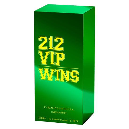 Perfume Carolina Herrera 212 Vip Wins Eau de Parfum Feminino 80ML foto 1
