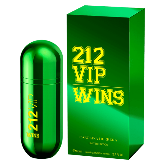 Perfume Carolina Herrera 212 Vip Wins Eau de Parfum Feminino 80ML foto 2
