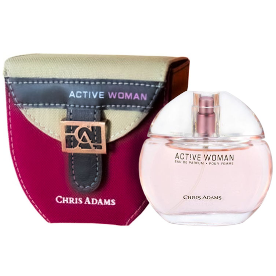 Perfume Chris Adams Active Woman Eau de Parfum Feminino 80ML