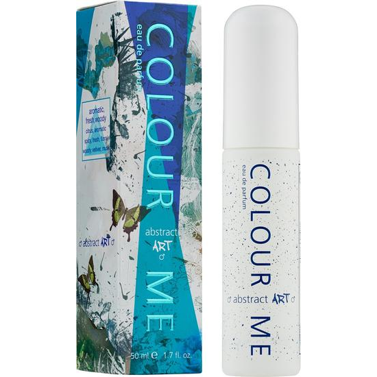 Perfume Colour Me Abstract Art Eau de Parfum Masculino 50ML