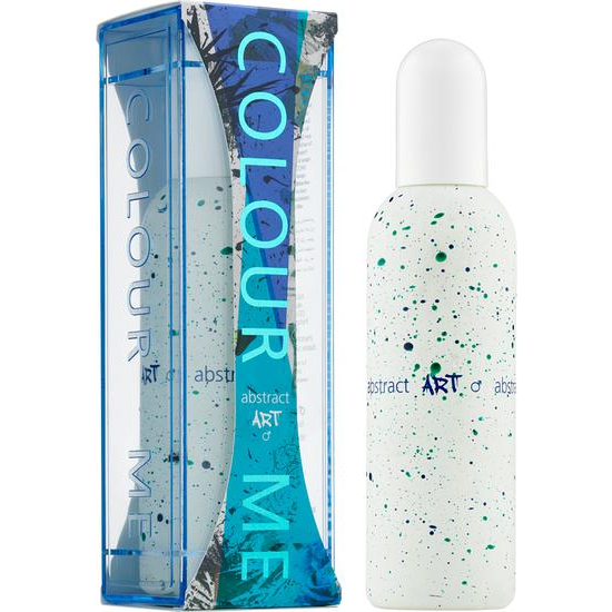 Perfume Colour Me Abstract Art Eau de Parfum Masculino 90ML