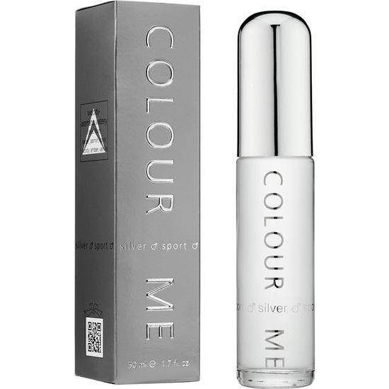 Perfume Colour Me Silver Sport Eau de Parfum Masculino 50ML