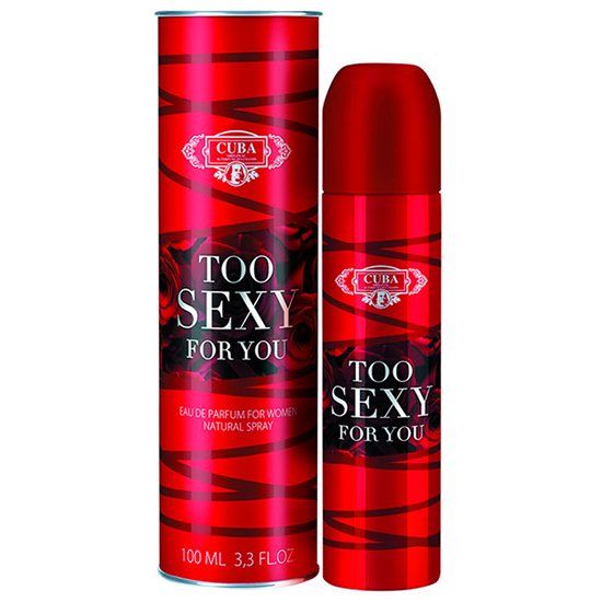 Perfume Cuba Too Sexy For You Eau de Parfum Femenino 100ML foto 2