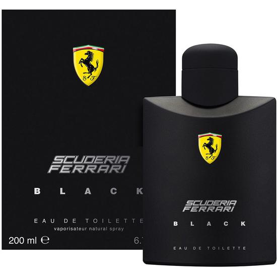 Perfume Ferrari Scuderia Black Eau de Toilette Masculino 200ML