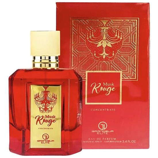 Perfume Grandeur Musk Rouge Concentrate Eau de Parfum Feminino 100ML