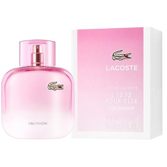 Perfume Lacoste L.12.12 Pour Elle Eau Fraiche Eau de Toilette Feminino 90ML foto 1