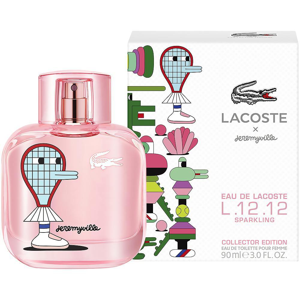 Perfume Lacoste L.12.12 Sparkling Jeremyville Eau de Toilette Feminino 90ML foto 1