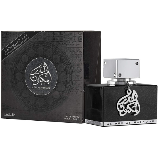 Perfume Lattafa Al Dur Al Maknoon Eau de Parfum Unissex 100ML