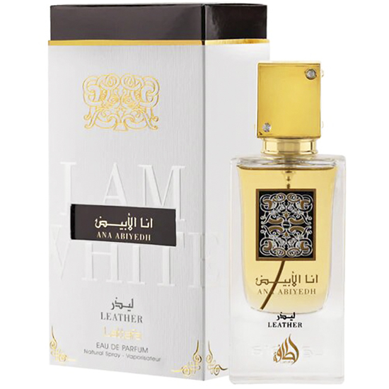 Perfume Lattafa Ana Abiyedh Leather Eau de Parfum Unissex 60ML