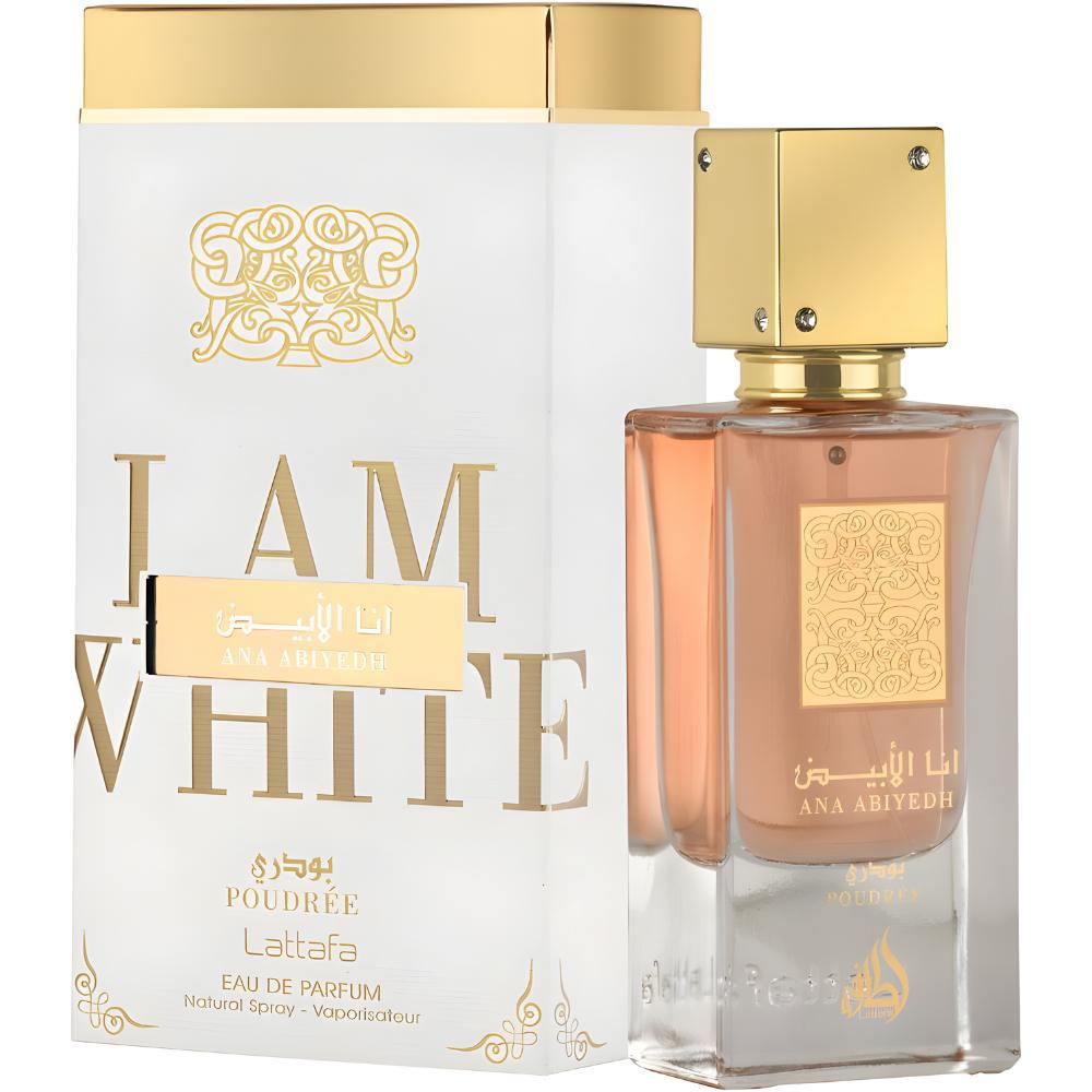 Perfume Lattafa Ana Abiyedh Poudree Eau de Parfum Feminino 60ML foto 1