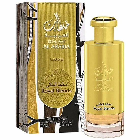 Perfume Lattafa Khaltaat Al Arabia Royal Blends Eau de Parfum Unissex 100ML