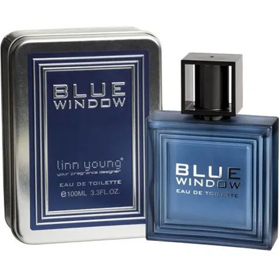 Perfume Linn Young Blue Window Eau de Toilette Masculino 100ML