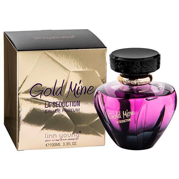 Perfume Linn Young Gold Mine La Seduction Eau de Parfum Feminino 100ML foto 2