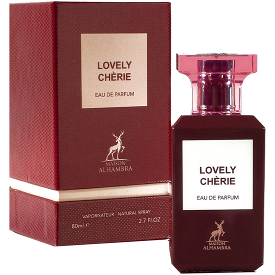 Perfume Maison Alhambra Lovely Cherie Eau de Parfum Unissex 80ML