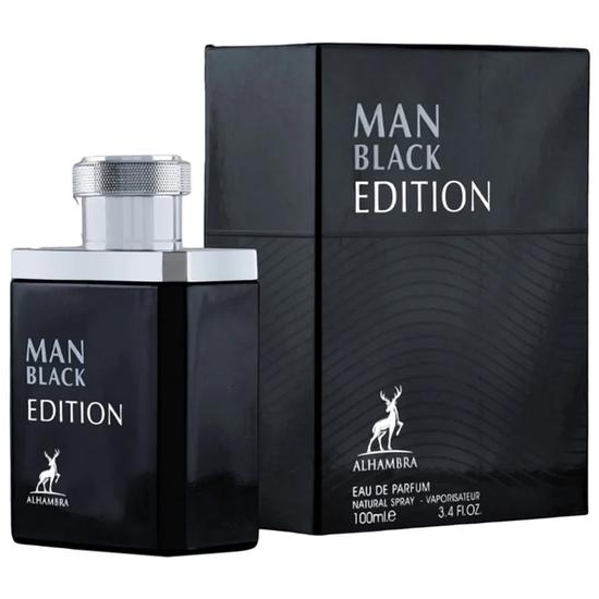 Perfume Maison Alhambra Man Black Edition Eau de Parfum Masculino 100ML
