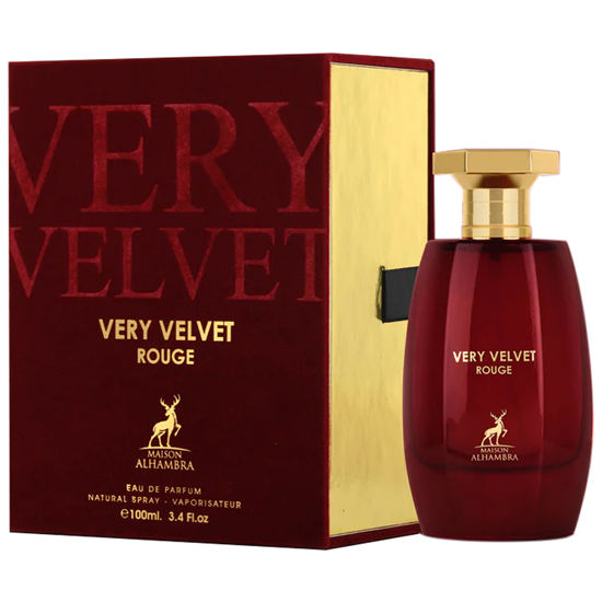 Perfume Maison Alhambra Very Velvet Rouge Eau de Parfum Feminino 100ML