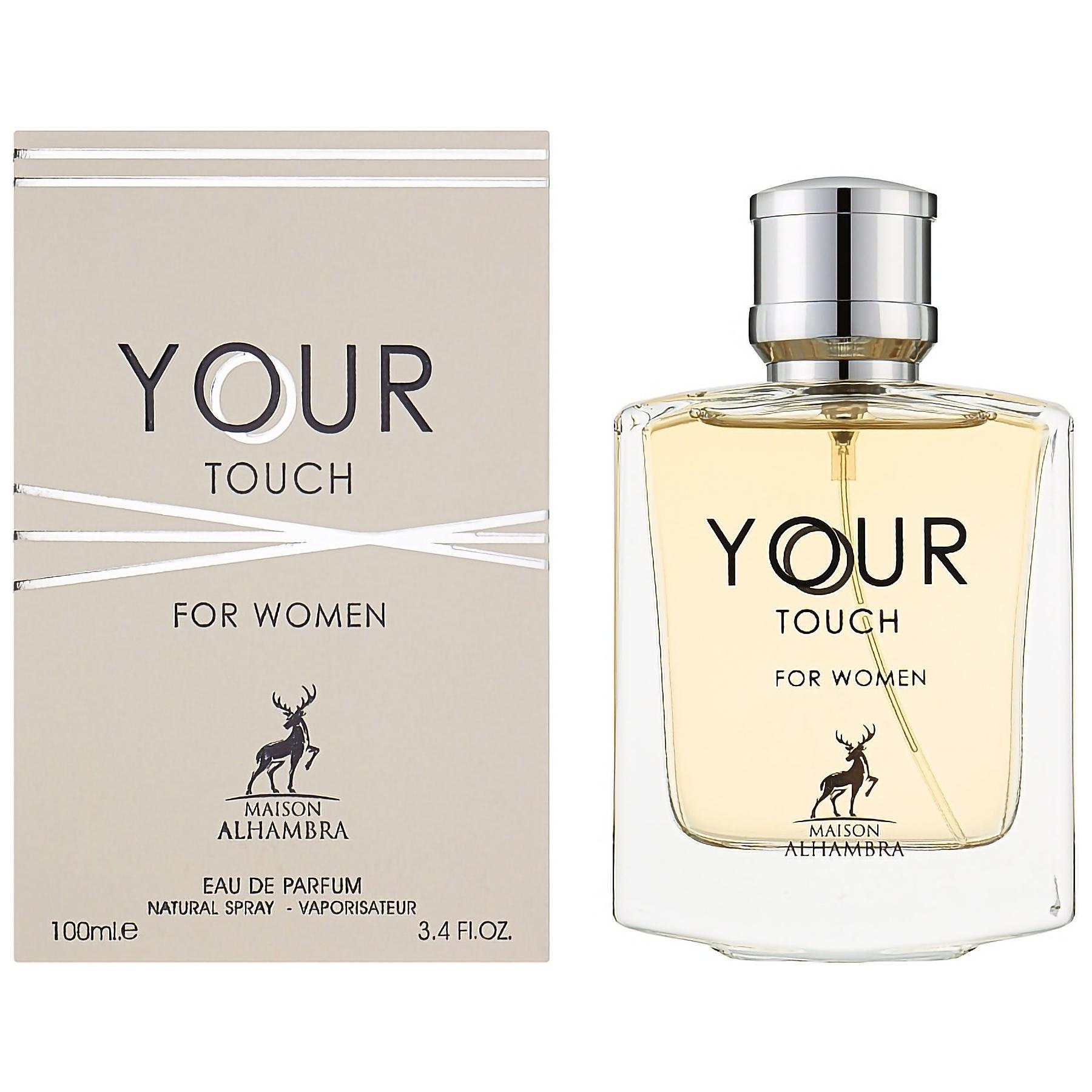 Perfume Maison Alhambra Your Touch For Women Eau de Parfum Feminino 100ML