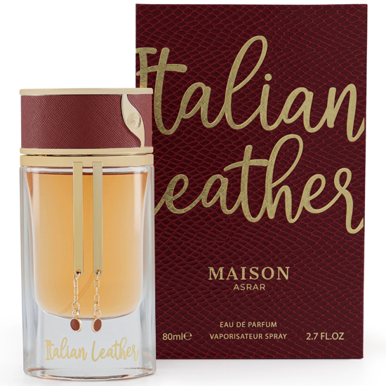 Perfume Maison Asrar Italian Leather Eau de Parfum Feminino 80ML