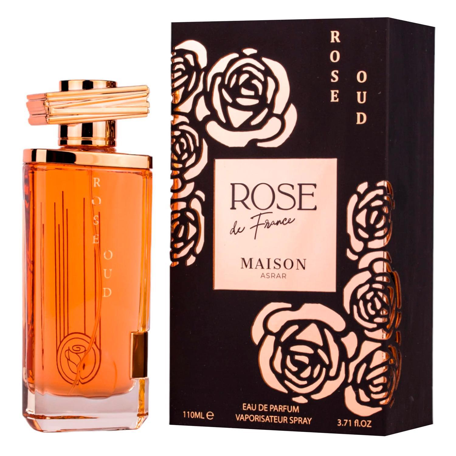 Perfume Maison Asrar Rose Oud Eau de Parfum Unissex 110ML