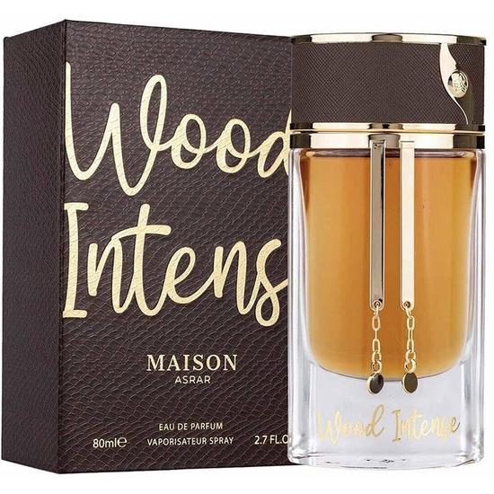 Perfume Maison Asrar Wood Intense Eau de Parfum Unissex 80ML
