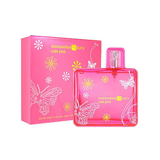 Perfume Mandarina Duck Cute Pink Eau de Toilette Feminino 100ML