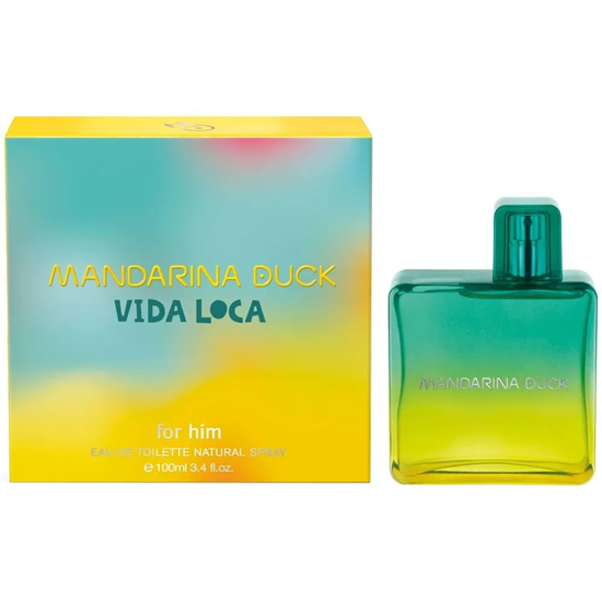 Perfume Mandarina Duck Vida Loca For Him Eau de Toilette Masculino 100ML