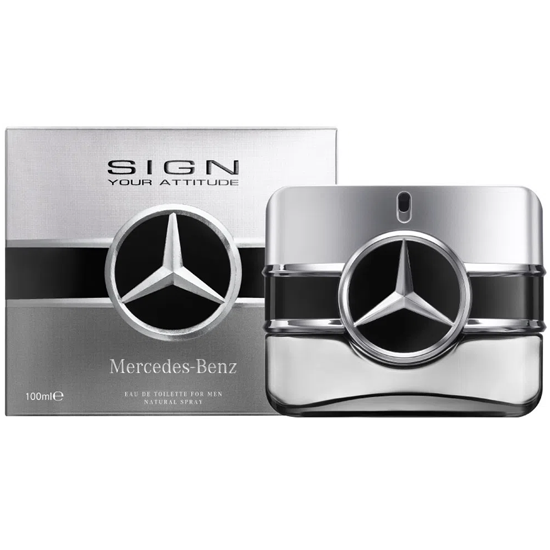 Perfume Mercedes-Benz Sign Your Attitude Eau de Toilette Masculino 100ML foto 1