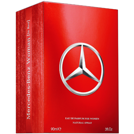 Perfume Mercedes-Benz Woman In Red Eau de Parfum Feminino 90ML foto 1